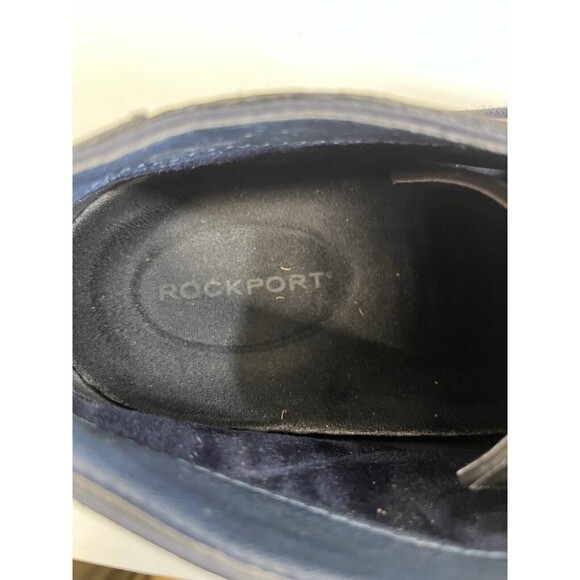 Rockport Grey Brushed Leather Mens Low Ankle Boot‎ size 11 - Picture 7 of 8